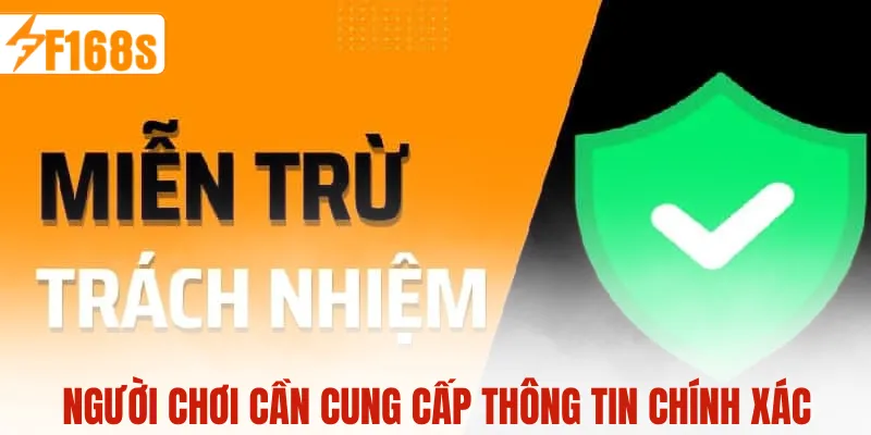 Người chơi cần cung cấp thông tin chính xác khi đăng ký